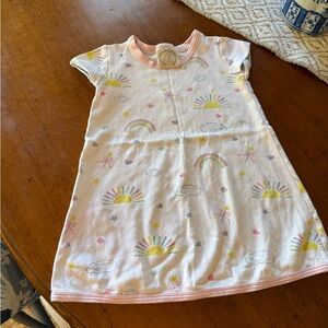 Beaufort Bonnet Polly Play Dress- All Sunshine and Rainbows Print